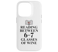 6 7 Reading 6-7 Just One More Chapter Read Between The Wines Carcasa para iPhone 14 Pro