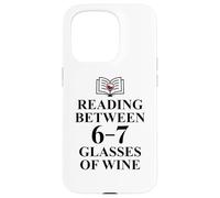 6 7 Reading 6-7 Just One More Chapter Read Between The Wines Carcasa para iPhone 15 Pro