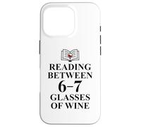 6 7 Reading 6-7 Just One More Chapter Read Between The Wines Carcasa para iPhone 16 Pro