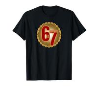 6 7 Six Seven geste Big Numbers Baloncesto Cadena Chef Camiseta