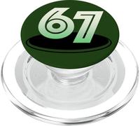 6 7 Six Seven geste Big Numbers Spot Baloncesto PopSockets PopGrip para MagSafe