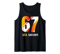 6 7 Six Seven geste Big Numbers Strips Hand Baloncesto Camiseta sin Mangas