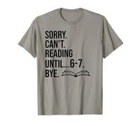 6-7 Sorry Cant Reading 67 English Teacher 6 7 Book Six Seven Camiseta