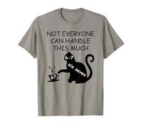 6 7 Teacher Haunted by 6-7 Cat 67 Coffee 6 7 Meme Six Seven Camiseta