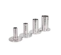 6 8 10 12 14 16 19 25 32 38 45 51 mm Espiga for manguera X 0,5 "1" 1,5 "2" Tri abrazadera SUS 304 316L sanitario de acero inoxidable(304 Stainless,K64MM(2 INCH TC)_38MM HOSE BARB)