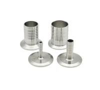 6/8/10/12/14/16/19/25/32/38mm espiga for manguera X 0,5 "1" 1,5 "2" acero SS304 316L manguera sanitaria Tri abrazadera accesorio de tubería(SUS304,FERRULE 64MM_OD 25MM)