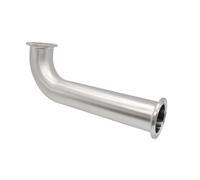 6" 8" 10" 12" 18" Length x 25 32 38 51mm 1.5" 2" Tri Clamp Spool Tube Codo SUS304 316L Stainless Pipe Fitting Homebrew RUAJOGYNVM(25K50.5-152,304)