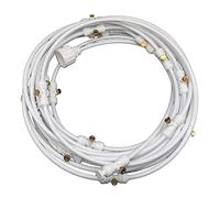6/9/12/15/18m Sistema de enfriamiento por nebulización Anillo de nebulización para enfriador de ventilador de patio Producción de niebla fría Estar hecho para Patio Jardín Invernadero Trampolín Parque
