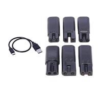 6 Acopladores USB CREATE Dispositivo Cable 30CM Acuerdo Global Para Eléctricas Afeitadoras Usb CREATE Link Dispositivo Cuatrocientos Eléctricos