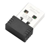 6 adaptadores WiFi AX286 Mini USB Dongle 2,4 GHz 802.11AX recepción de señal para PC portátil Windows 10/11 controlador gratuito