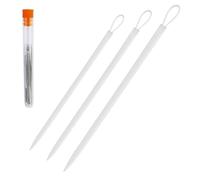 6 aguja de lana de 3 tamaños, hilo de nailon, aguja de relleno, ojal grande para tejer, lana cosida a mano