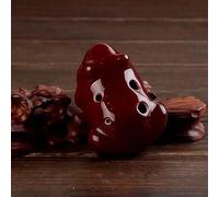 6 agujeros Ocarina Rana Serie Ocarina flauta viento instrumentos musicales flauta cerámica Ocarina (Color : Coffee)