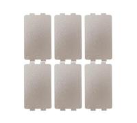 6 Alfombrillas Aislantes De Lámina De Mica 11 6x6 5 Cm, Cubierta De Guía De Ondas For Horno Microondas, Cajón For Frutas Y Verduras, Corte Fácil, Resistencia A Las Vibraciones