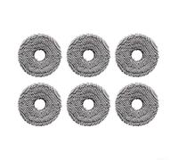 6 almohadillas lavables para fregona Dreame, X50s para Pro Master y | Aspiradoras Ultra Robot para piezas de repuesto de microfibra premium, accesorios de limpieza reutilizables