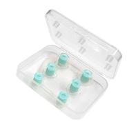 6 almohadillas para orejas de rosca para auriculares, fundas de silicona, almohadillas de repuesto para auriculares de 4 a 6 mm
