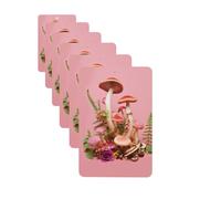 6 ambientadores de coche personalizados, diferentes tipos de setas, tabletas de aromaterapia, tarjetas perfumadas para colgar, fragancias divertidas, chips de incienso para espejo retrovisor,