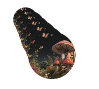 6 ambientadores de coche personalizados estilo cuento de hadas, tabletas de aromaterapia, tarjetas perfumadas con fragancia, divertidas virutas de incienso para espejo retrovisor, accesorios