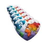 6 ambientadores de coche personalizados, mapa del mundo, tabletas de aromaterapia, tarjetas perfumadas para colgar, fragancias divertidas, chips de incienso para espejo retrovisor, accesorios