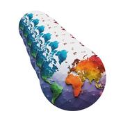 6 ambientadores de coche personalizados, mapa del mundo, tabletas de aromaterapia, tarjetas perfumadas para colgar, fragancias divertidas, chips de incienso para espejo retrovisor, accesorios