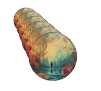 6 ambientadores para coche, recuerdos personalizados, tabletas de aromaterapia, tarjetas perfumadas para colgar, fragancias divertidas, chips de incienso para espejo retrovisor, accesorios