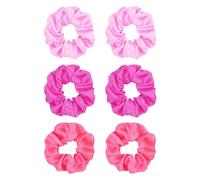 6 Anillos De Cabello Satinado, Anillos Para El Cabello De La Cola De Caballo, Anillos De Cabello Estiramiento, Accesorios Para El Cabello De Personalidad Retro, Accesorios De Peinado.