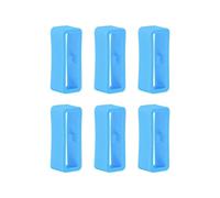 6 anillos de cierre compatibles con Polar Unite/Ignite/Pacer/Pacer Pro correa de reloj de pulsera de 20 mm correa de silicona para reloj de pulsera, Caucho