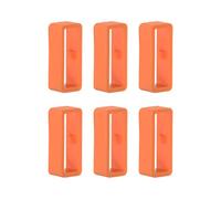 6 anillos de cierre compatibles con Polar Unite/Ignite/Pacer/Pacer Pro correa de reloj de pulsera de 20 mm correa de silicona para reloj de pulsera, Caucho