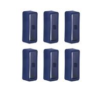 6 anillos de cierre compatibles con Withings ScanWatch Light Correa de reloj de pulsera de 18 mm de silicona, Caucho