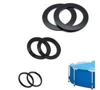 6 anillos de estanqueidad, juntas, anillo de estanqueidad, juntas tóricas para piscina, arandelas de goma, redondas, junta de filtro de arena, accesorios para piscina Intex