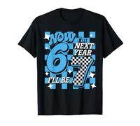 6 años Cumpleaños Niños Niños Ahora Tengo 6 El próximo año seré 7 Camiseta