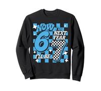 6 años Cumpleaños Niños Niños Ahora Tengo 6 El próximo año seré 7 Sudadera