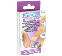 6 apósitos coricidas para callos en pies de callos y ojos de perdiz