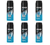 (6) AXE ICE CHILL DESO 150ML HOMBRE 6ER SET SPARPACK NUEVO ORIGINAL ENVÍO GRA...