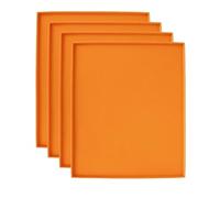 6 bandejas antiadherentes de silicona para hornear con borde deshidratador, hojas deshidratadoras para frutas, carne, verduras, accesorios de cocina (6 piezas)