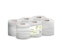 6 Bobinas Papel Secamanos Auto-Corte 2 Capas Add System Variantes Pasta Virgen y Reciclado Ecolabel FSC para Baños Oficinas Restaurantes Hoteles y Cocinas Industriales (Reciclado (324 servicios))