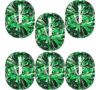 6 bolas de animadoras con asa, bola de flores chispeantes para práctica de animadoras y actuaciones, club de juegos, competencia, bola de animación