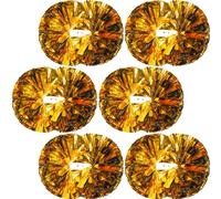 6 bolas de animadoras con asa, bola de flores chispeantes para práctica de animadoras y actuaciones, club de juegos, competencia, bola de animación