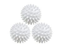 6 bolas de lavandería reutilizables PVC, limpieza sólidas, accesorios for lavadora, suavizante ropa