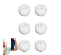 6 bolas de olor para zapatos, ambientador de zapatos de larga duración, natural, elimina olores de zapatos, desodorante portátil para zapatos, bolas sólidas de fragancia para zapatos, armarios,