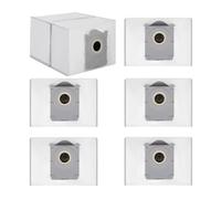 6 Bolsas de Aspiradora Compatibles con Ecovacs Deebot X8/X9 Pro Omni, T30C Pro Omni, T50/T50 Pro/T50 MAX Pro Omni, T80 Omni, Bolsas de Repuesto para Aspiradora, 4L Gran Capacidad
