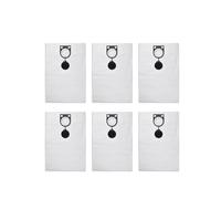 6 Bolsas De Filtro De Vellón For Polvo, Compatibles Con Metabo ASR 25 L SC ASR 2025 ASR 35 ASR 50 L SC, Piezas De Aspiradora