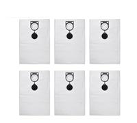 6 Bolsas De Filtro For Aspiradora Metabo ASR 25 L SC ASR 2025 ASR 35 ASR 50 L SC