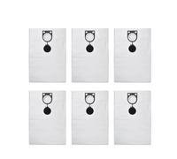 6 Bolsas De Filtro For Polvo, Compatibles Con Metabo 25 L SC, 2025 35/50 L SC, Bolsa De Repuesto For Aspiradora Robot