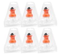 6 bolsas de globo vaporizador para bolsa de almacenamiento V0lcan0 con soporte de calefacción de dígitos, bolsa de repuesto de globo de plástico