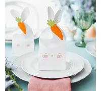 6 bolsas de regalo de conejo de Pascua, regalos de fiesta de Pascua, fiesta de cumpleaños de Peter Rabbit