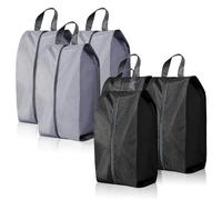 6 bolsas de zapatos para viajes, bolsa portátil de nailon para zapatos, impermeable, a prueba de polvo, bolsas de almacenamiento de zapatos, bolsa unisex para zapatos para uso diario y de viaje