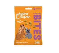 6 bolsitas x 50 g Edgard & Cooper Bocaditos Mini de Pollo para perros ¡Pack ahorro!