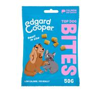 6 bolsitas x 50 g Edgard Cooper Bocaditos Mini de Salmón y Pollo para perros ¡Pack ahorro!