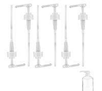 6 Bomba de jarabe de café,dispensador de jarabe de café, botella de jarabe de café, impermeable, apto para la mayoría de las botellas de jarabe