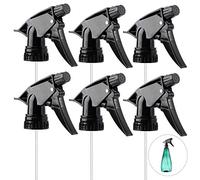 6 boquillas de repuesto para botellas de pulverización, reutilizables, resistentes, para botellas de repuesto para cuello estándar 28/400, botellas de 32 onzas, 16 onzas, 8 onzas para limpieza del